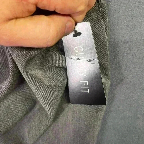 East 5th Wide Leg Gray Dress Pants Womens 10 Charcoal Stretch Cute work 0728 - Picture 5 of 11